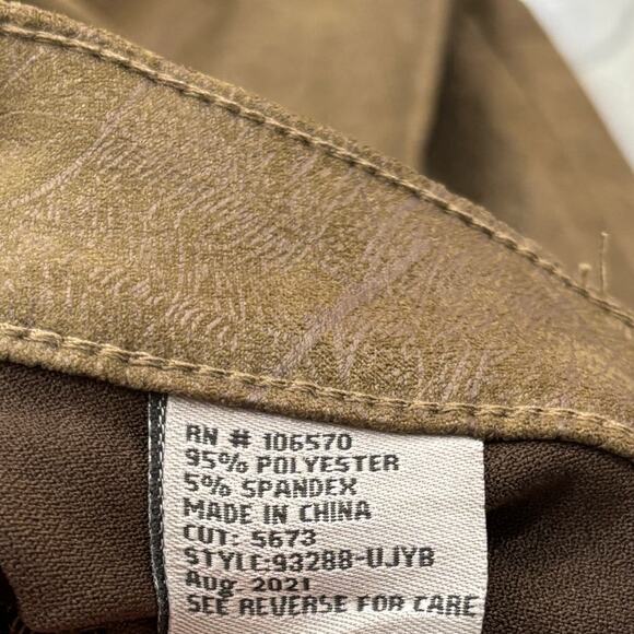 tractr Jeans Olive Textured Style: 93288-UYJB Size 6/28 - Picture 4 of 6